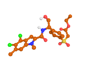 3D gif of PHGDH Inhibitor - BI-4916