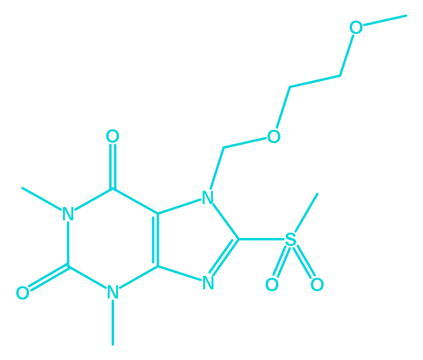2-D structure of MLKL inhibitor - BI-8925
