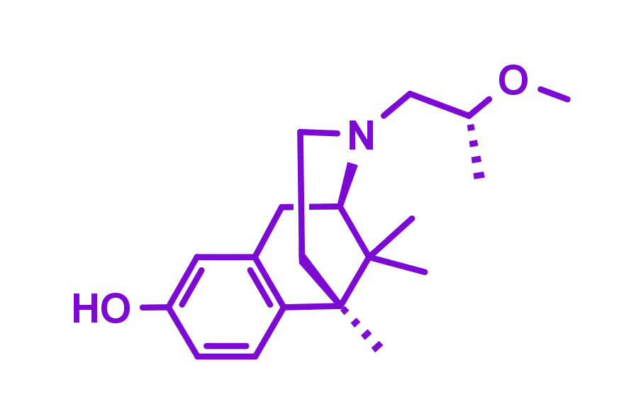 2-D structure of NMDA receptor antagonist - BIII 277CL