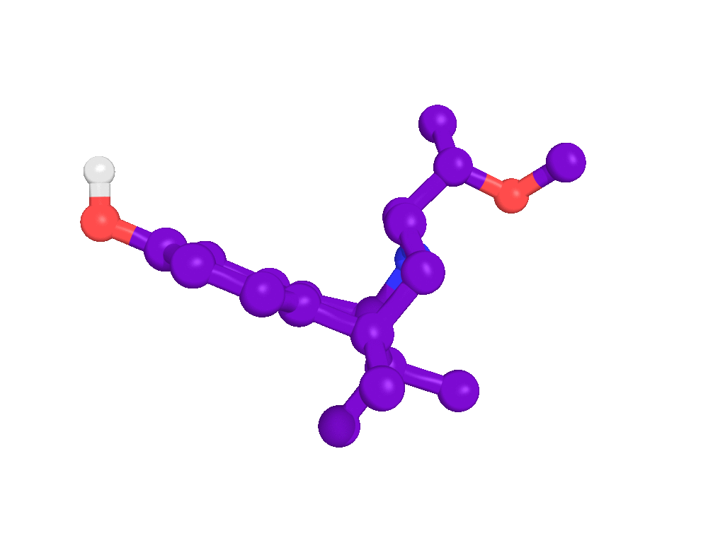 3D gif of NMDA receptor antagonist - BIII 277CL