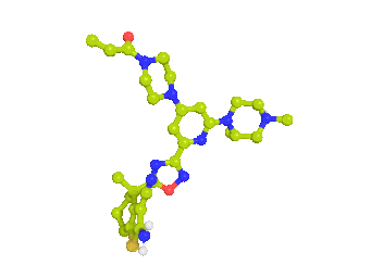 3D gif of KRAS G12C Inhibitor | BI-0474 